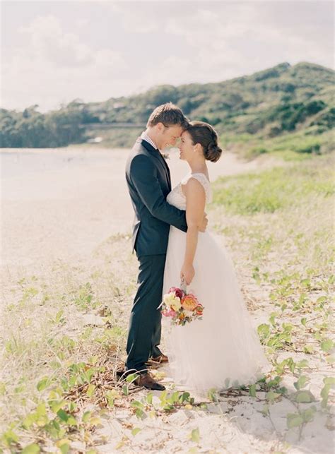 Claire and alex's rustic beach wedding in australia is a perfect combination of their swedish and australian cultures and was photographed by van middleton. Australian Beach Wedding - Inspired By This