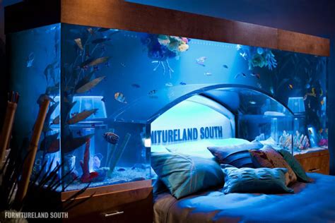 Cool Custom Fish Tank Headboard For Your Bed Twistedsifter