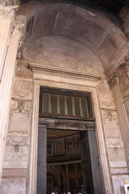 Premium Photo Details Of Pantheon Basilica Of Santa Maria Ad Martyres