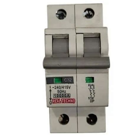 Real Techno 32 A Double Pole Mcb Switch 10000 At Rs 90piece In New