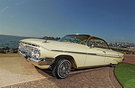 1961 Chevrolet Impala Corona Cream Lowrider