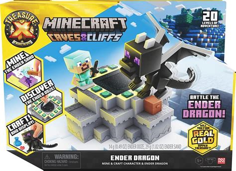 Treasure X Minecraft Caves And Cliffs Ender Dragon Lemony Gem Toys Online