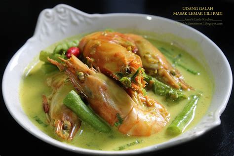 Resepi 1 kilo ketam lemak cili padi amie. Resepi Berbuka Puasa : Udang Galah Masak Lemak Cili Padi ...