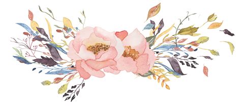 Search more hd transparent flower line image on kindpng. Watercolor Floral Clipart - Motley | Цветы, Картинки, Ягоды