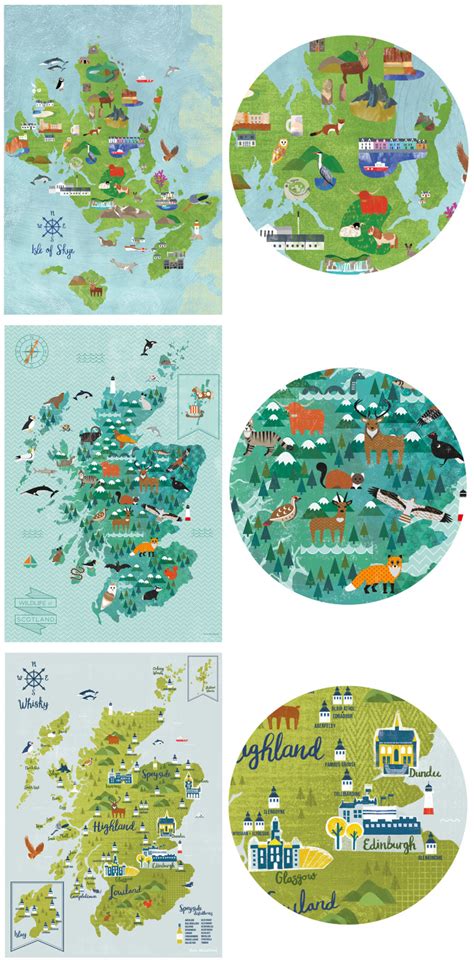 Maps Kate Mclelland Illustration