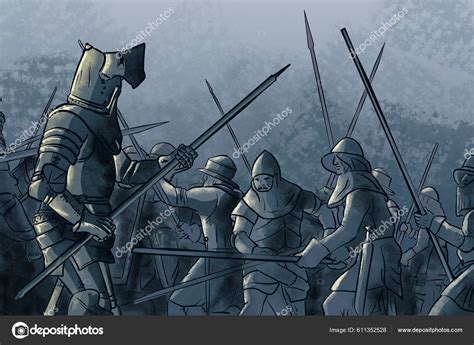 Medieval Paintings Of Battles
