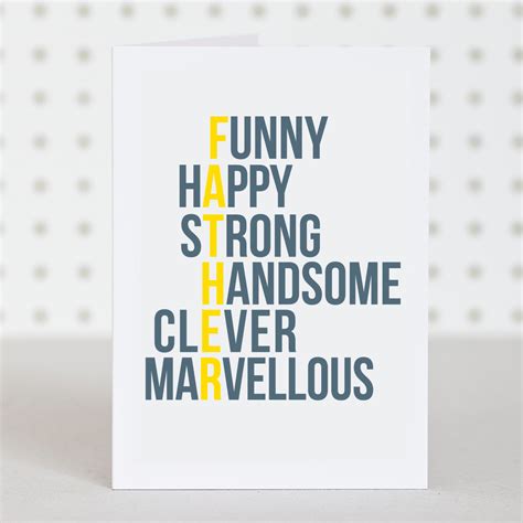 Our new birthday video gift maker allows anyone, no matter their technical skills, to deliver an unforgettable, hilarious and often heartwarming video montage made with friends and family. Marvellous Dad Birthday / Fathers Day Card by doodlelove ...