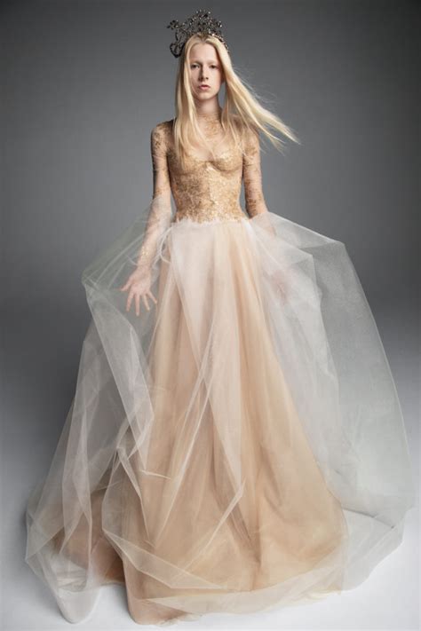 Vera Wang Vera wang one shoulder long wedding dress.