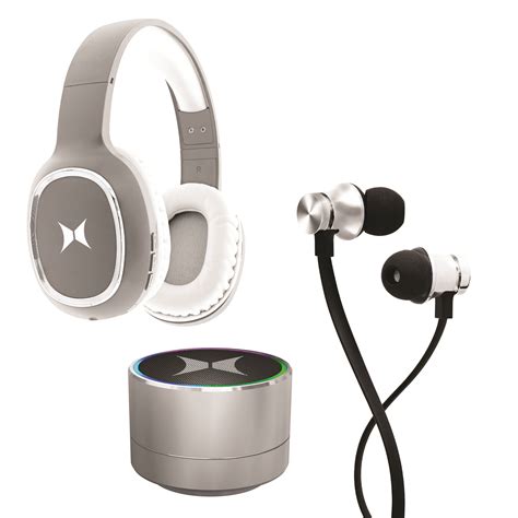 Audio Essentials T Set Bluetooth Headphones Earbuds And Speaker