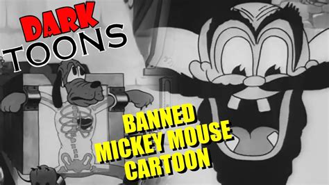 The Banned Mickey Mouse Cartoon Dark Toons Youtube