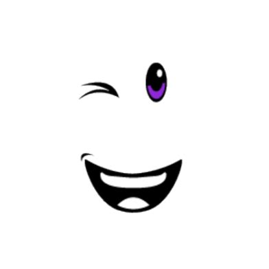 This is not a shadow head, but it's similar. Catalog:Purple Wistful Wink | ROBLOX Wikia | Fandom ...