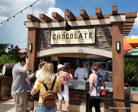 This is the longest foodie fest ever at walt disney world resort theme park. Chocolate Studio: 2019 Epcot Food and Wine Festival