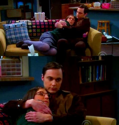 Sheldon And Amy Hug The Big Bang Theory Fan Art 26611550 Fanpop
