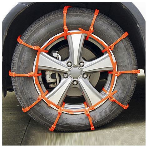Intsupermai 10pcs Universal Snow Tire Chains For Car Truck Suv Anti