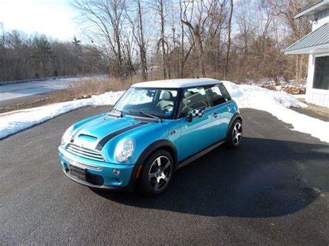 Find Used 2005 Mini Cooper S 6 Speed 48k Miles Electric Blue Fuel