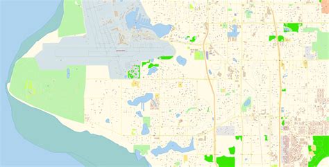 Anchorage Pdf Map Vector Alaska Exact City Plan Detailed Street Map