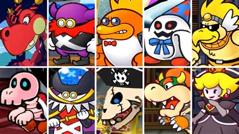 Paper Mario The Thousand Year Door All Bosses And Ending Youtube