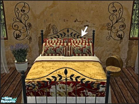 The Sims Resource Providence Bedroom Set Bed Pillows