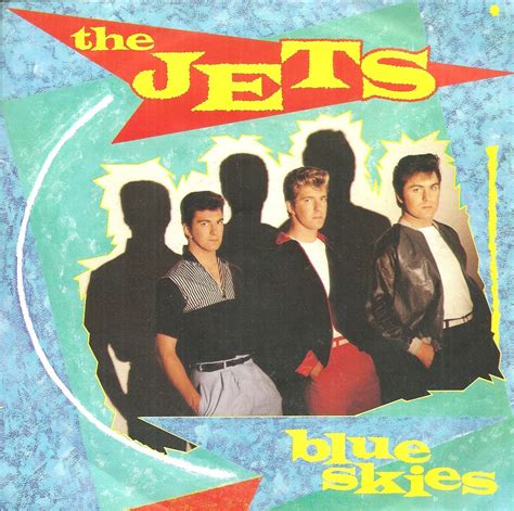 Rockabilly Revival From The Jets Blue Skies 1983 Uk 7 Vinyl