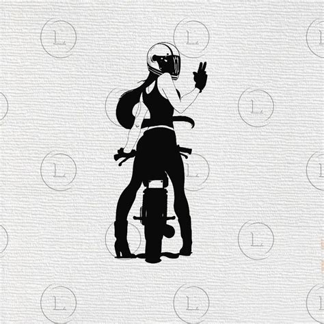 Biker Girl Svg Biker Chick Svg Women On Motorcycles Png Women Etsy