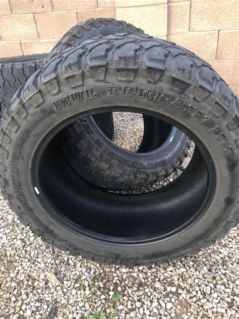 33x12.5x20 Used tires (4) for Sale in Phoenix, AZ - OfferUp