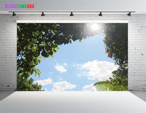 Shengyongbao 7x5ft Sky And Cloud Theme Art Cloth Photography Backdrops