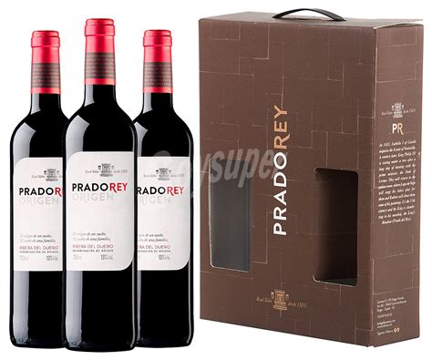 Pradorey Estuche Con Botellas De Vino Tinto Con Denominaci N De Origen Ribera Del Duero Origen