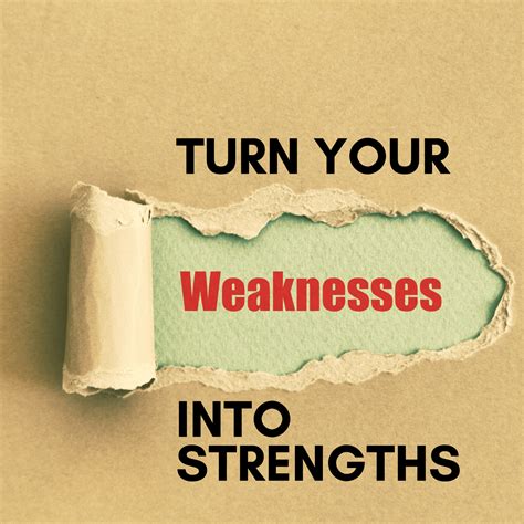 Turn Your Weaknesses Into Strengths Eden Tech Labs