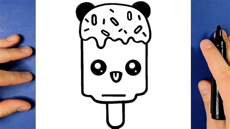 come disegnare un gelato panda kawaii passo dopo passo youtube