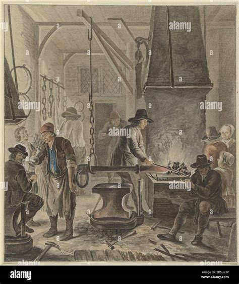 Blacksmith Forge Painting Hi Res Stock Photography And Images Alamy