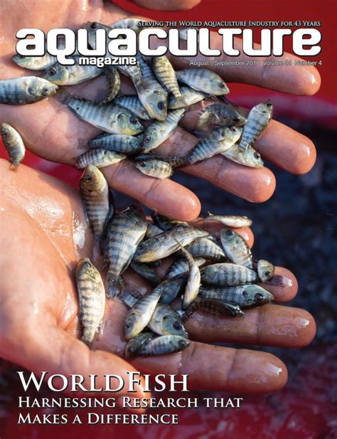 Aquaculture Magazine August September Volume 44 Number 4 By Aquaculture