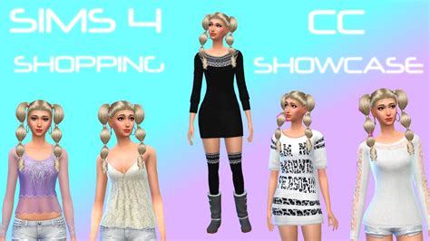 Sims 4 Cc Shopping Showcase 1 Youtube