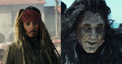 watch jack sparrow run for his life in new pirates of the caribbean dead men tell no tales