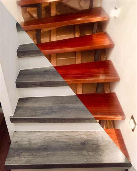 Massivholzplatten oder laminat sind dabei preiswerte alternativen zu edlem parkett. Cool Alte Treppe Verschönern