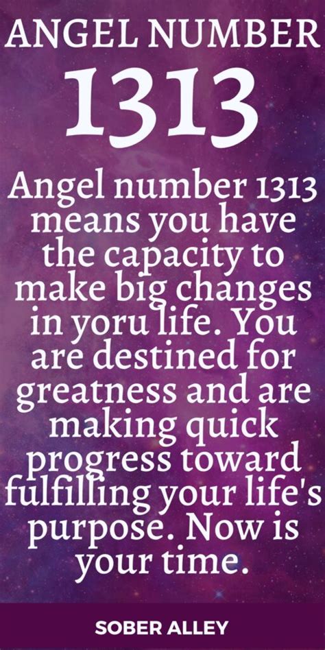 Angel Number 1313 Meaning For Manifestation