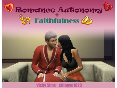 Update Romance Autonomy Faithfulness Traits V21 By Vicky Sims