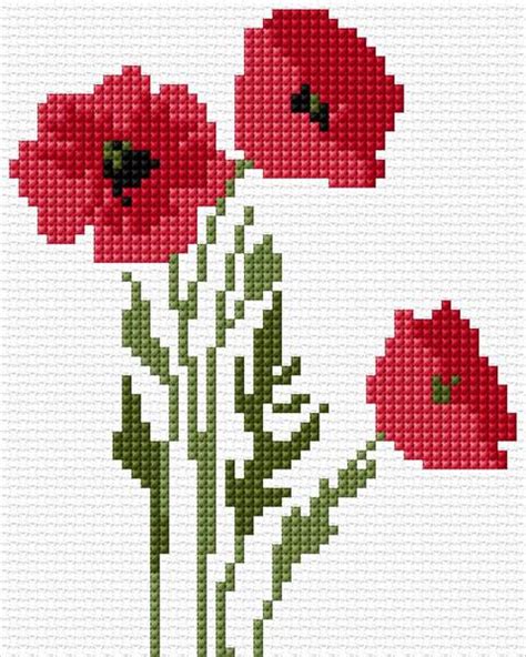 Ann Logan|10 Free Patterns Online|Poppies|3716