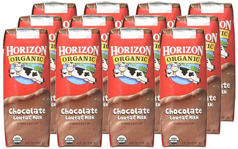 Horizon Organic Low Fat Organic Milk Box Chocolate 12 Pack Only 967