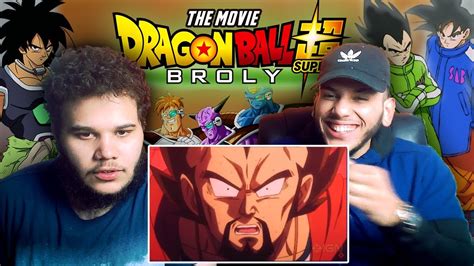 Reaction Dragon Ball Super Broly Trailer 2 Saiyan Back Story