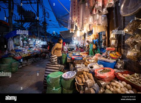 Night Market Kathmandu Nepal Hi Res Stock Photography And Images Alamy