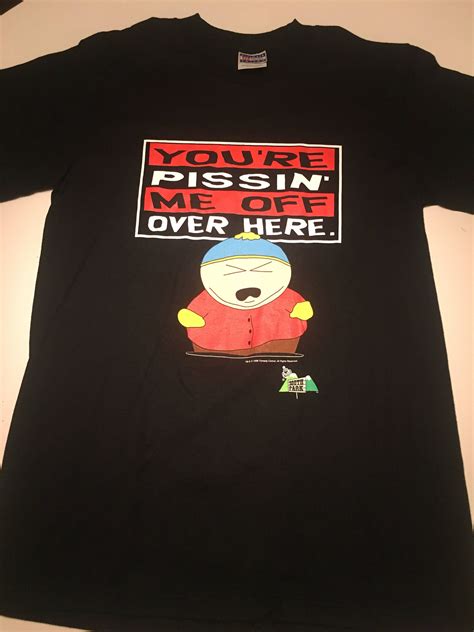 Awesome Vintage 90s New Old Stock South Park T Shirt Cartman Etsy