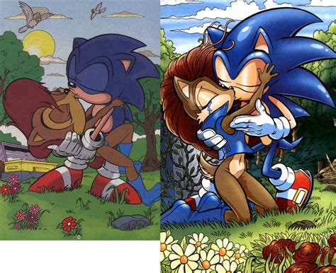Sonic The Hedgehog X Princess Sally Acorn By Cpeters12 On Deviantart