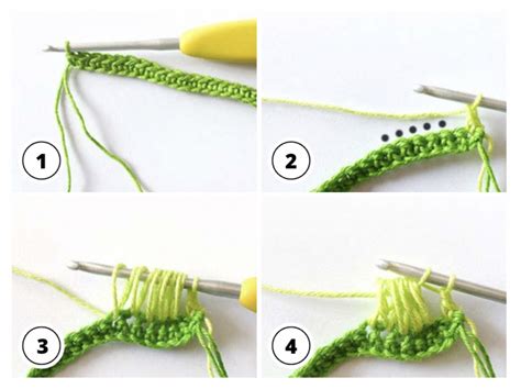 Crochet Tutorial Textured Long Loop Stitch Brilliant Life Hacks