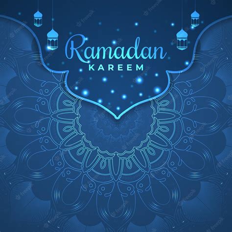 Premium Vector Elegant Ramadan Kareem Decorative Festival Card