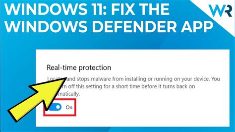 Windows Defender Not Working On Windows 11 Try These Fixes Youtube