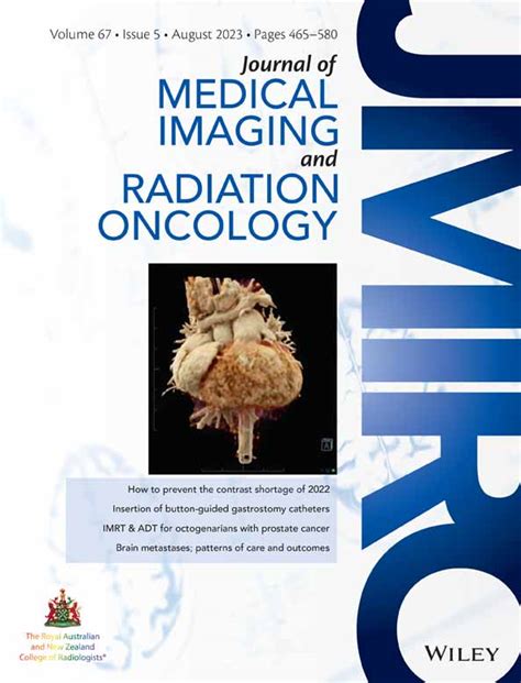 Journal Of Medical Imaging And Radiation Sciences Impact Factor Medical Art