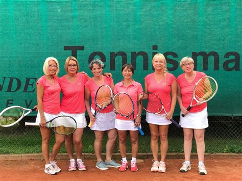Unsere Damen 501 Aufstieg 2018 Tennisabteilung Der Sportfreunde