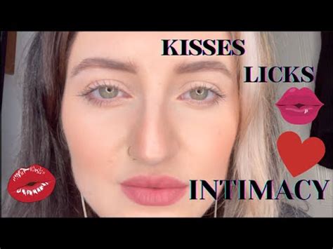 Asmr Lens Licking And Kissing Closeup Girlfriend Roleplay