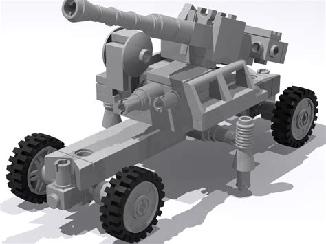 Bofors 40mm By B Fitzsimmons Lego Construction