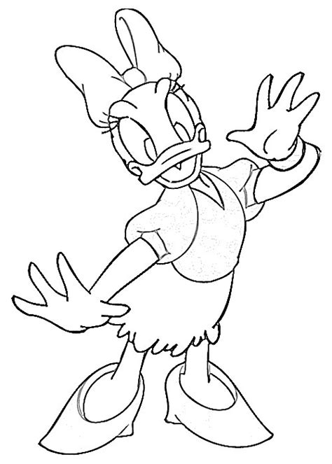 Grab your pen and paper and follow along as i guide you. Daisy Duck Drawing at GetDrawings | Free download